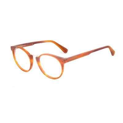 Vuarnet Brown Acetate Frames In Burgundy