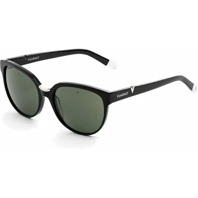 Vuarnet Ladies' Sunglasses  Vl200700031121  55 Mm Gbby2 In Black