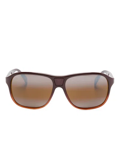 Vuarnet Legend 03 Sunglasses In 褐色