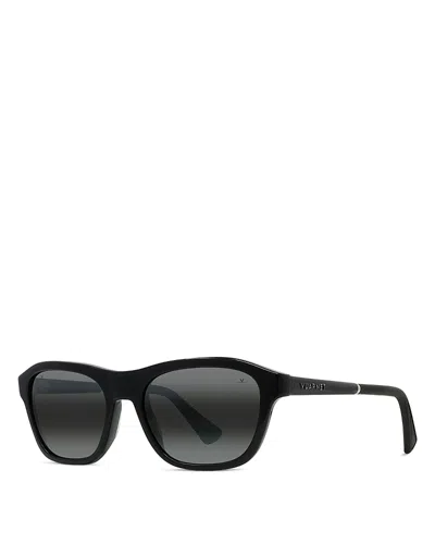 Vuarnet Lifestyle Alpine Geometric Sunglasses, 56mm In Black
