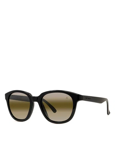 Vuarnet Lifestyle Legend Square Sunglasses, 54mm In Black