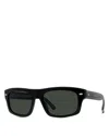 Vuarnet Lifestyle Rectangular Sunglasses, 56mm In Black