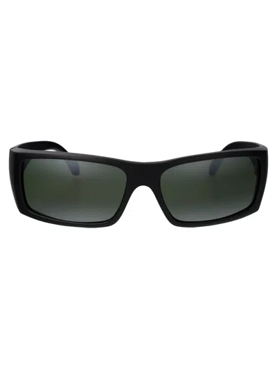 Vuarnet Matte Black Grey Injectate Sunglasses