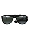 Vuarnet Matte Black Grey Titanium Sunglasses