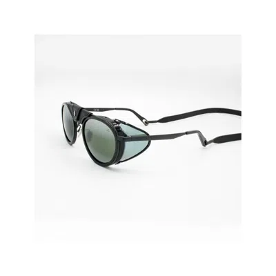 Vuarnet Matte Black Grey Titanium Sunglasses