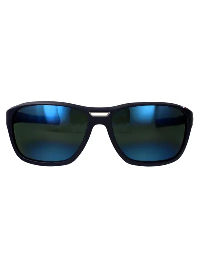 Vuarnet Matte Blue Grey Injected Sunglasses