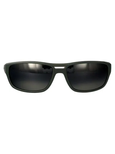 Vuarnet Matte Green Grey Injectate Sunglasses