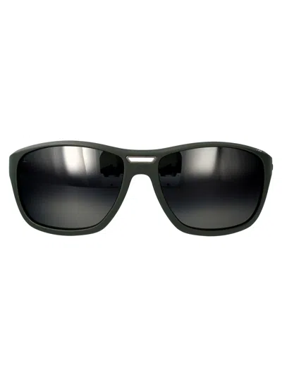 Vuarnet Matte Green Grey Injectate Sunglasses In Neutral