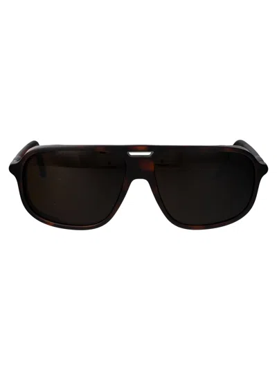 Vuarnet Matte Havana Brown Injectate Sunglasses
