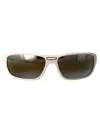 Vuarnet Matte White Brown Injectate Sunglasses