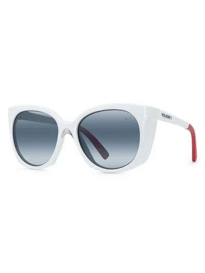 Vuarnet Men's Altitude 02 55mm Cat-eye Sunglasses In White