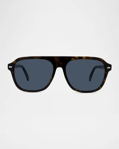 Vuarnet Men & Apos;s Belvedere 13 Acetate Aviator Sunglasses In Blue