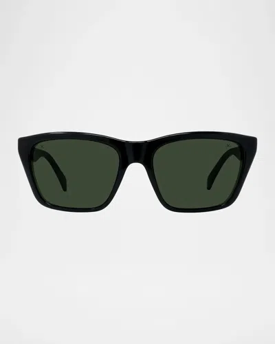 Vuarnet Men & Apos;s Legend 06 Originals 58mm Rectangular Sunglasses In Green