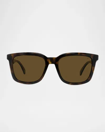 Vuarnet Men & Apos;s Legend 07 Origin 55mm Square Sunglasses In Brown