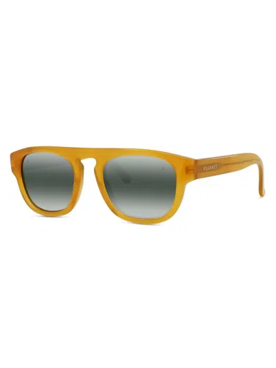 Vuarnet Men's Belvedere 0552mm Geometric Sunglasses In Gold