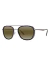 Vuarnet Men's Edge 04 58mm Geometric Sunglasses In Brown
