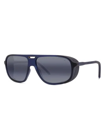 Vuarnet Men's Ice 02 61mm Pilot Sunglasses In Blue