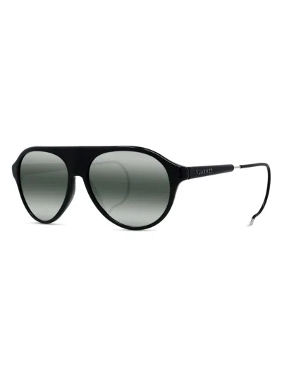 Vuarnet Men's Lifestyle Alpine 59mm Pilot Sunglasses In Black