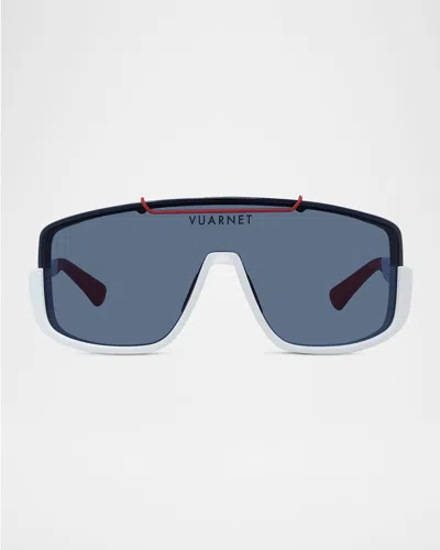 Vuarnet Racing 06 Browline Sunglasses In White