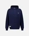 Vuarnet Navy Blue Men's Hoodie Logo Skier