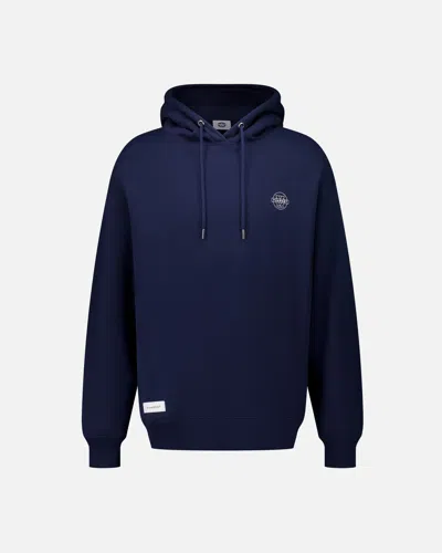 Vuarnet Navy Blue Men's Hoodie Logo Skier