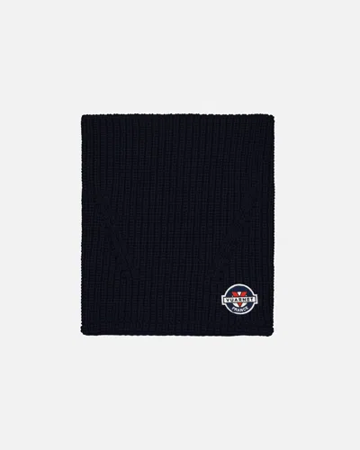 Vuarnet Navy Neck Warmer In Blue
