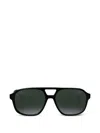 Vuarnet Pilot-frame Sunglasses In Black