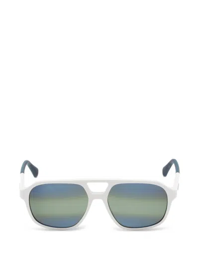 Vuarnet Pilot Sunglasses In White