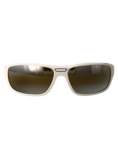 Vuarnet Racing 01 Sunglasses In Matte White Brown