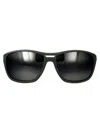 Vuarnet Squared Sunglasses Vu40021 U 97 D In Matte Green Grey