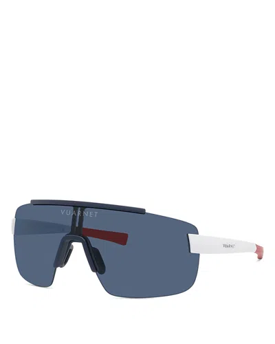 Vuarnet Racing Mask Sunglasses, 120mm In Blue