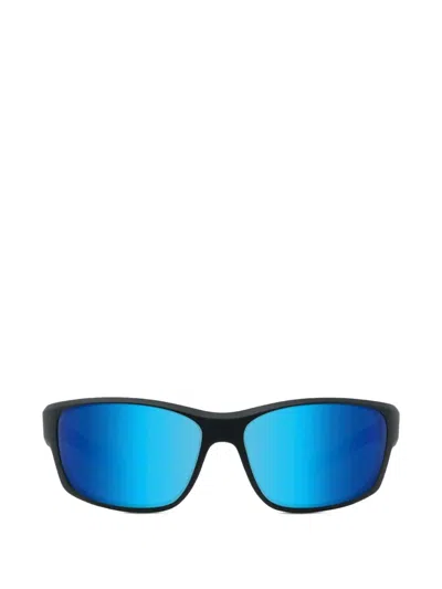 Vuarnet Racing Rectangle-frame Sunglasses In Blue
