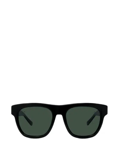 Vuarnet Rectangle Frame Sunglasses In Black