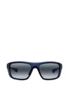 Vuarnet Rectangle-frame Sunglasses In Blue
