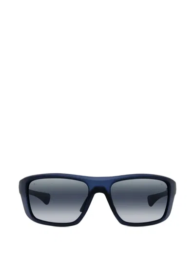 Vuarnet Rectangle-frame Sunglasses In Blue