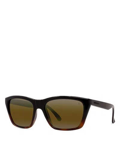 Vuarnet Rectangular Sunglasses, 58mm In Multi