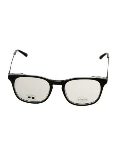 Pre-owned Vuarnet Round Eyeglasses W/ Tags In Black