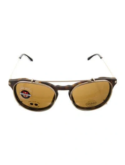 Pre-owned Vuarnet Round Eyeglasses W/ Tags In Black