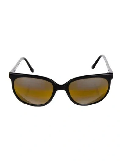 Pre-owned Vuarnet Square Tinted Sunglasses In Black
