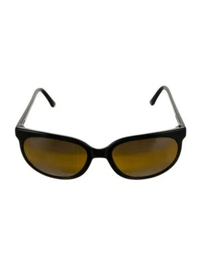 Pre-owned Vuarnet Square Tinted Sunglasses In Black
