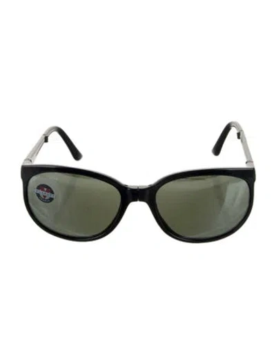 Pre-owned Vuarnet Square Tinted Sunglasses In Blue