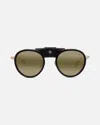 Vuarnet Sunglasses In Black/light Gold