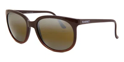 Pre-owned Vuarnet Sunglasses Legend 02 Brown + Skilynx Mineral Lens In Yellow
