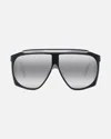 Vuarnet Shield-frame Sunglasses In Matte Black