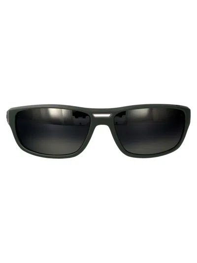 Vuarnet Squared Sunglasses Vu40020 U 97 D In Matte Green Grey