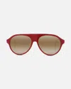 Vuarnet Sunglasses In Red