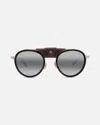Vuarnet Sunglasses In Tortoise/light Gold