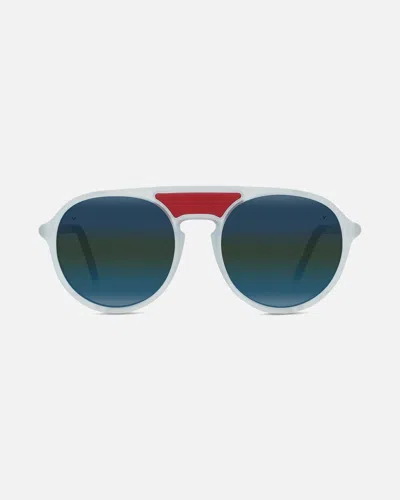 Vuarnet Sunglasses In Transparent/red
