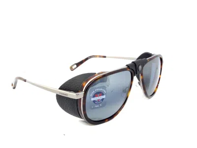 Pre-owned Vuarnet Sunglasses Vl 2112 0003 0636 Glacier Blue Polarlynx Polarized Lens