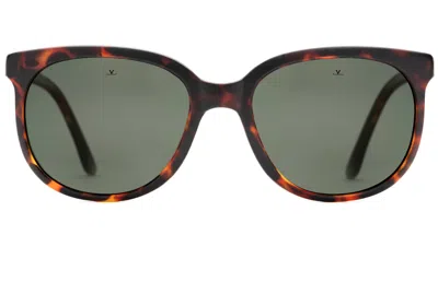 Pre-owned Vuarnet Sunglasses Vl000200401622 Vl0002 Legend 02 Tortoise + Grey Polar Plzd In Gray